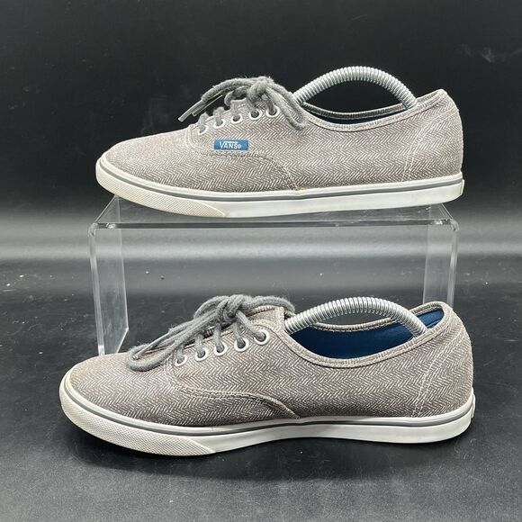 Vans womens casual sneaker size 6 gray shoe comfort - Picture 2 of 8